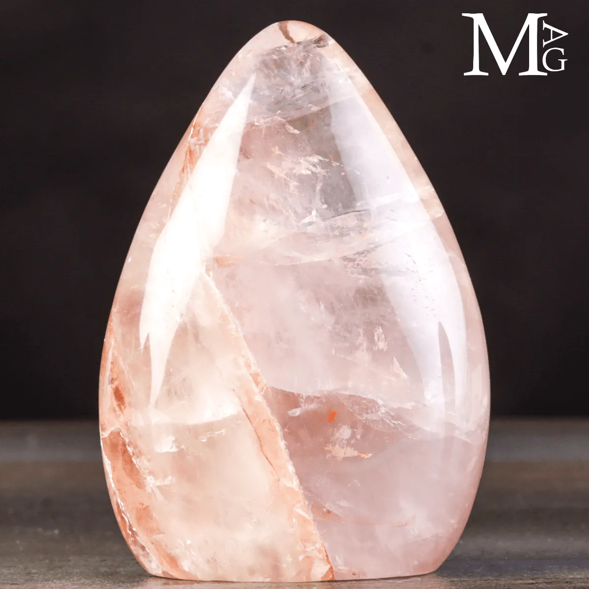 Quarzo Ematoide del Madagascar - Fiamma
