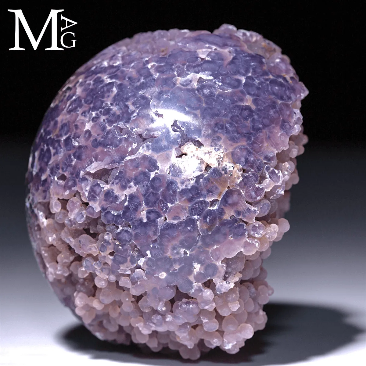 Sfera in Grape Agate dell’Indonesia