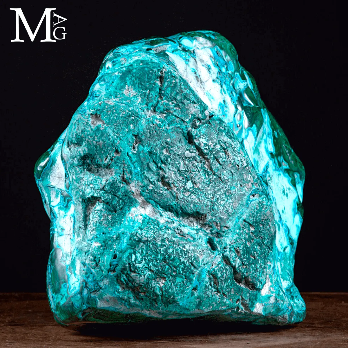 Malachite con Crisocolla – Miniera Star of the Congo.