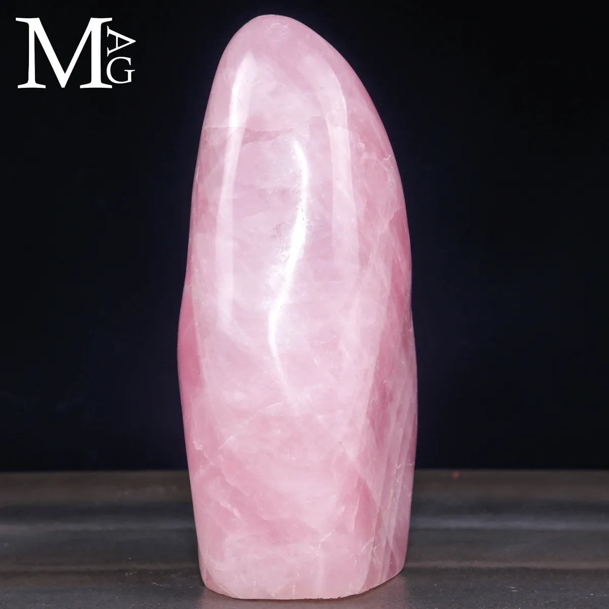 Quarzo Rosa del Madagascar - forma libera
