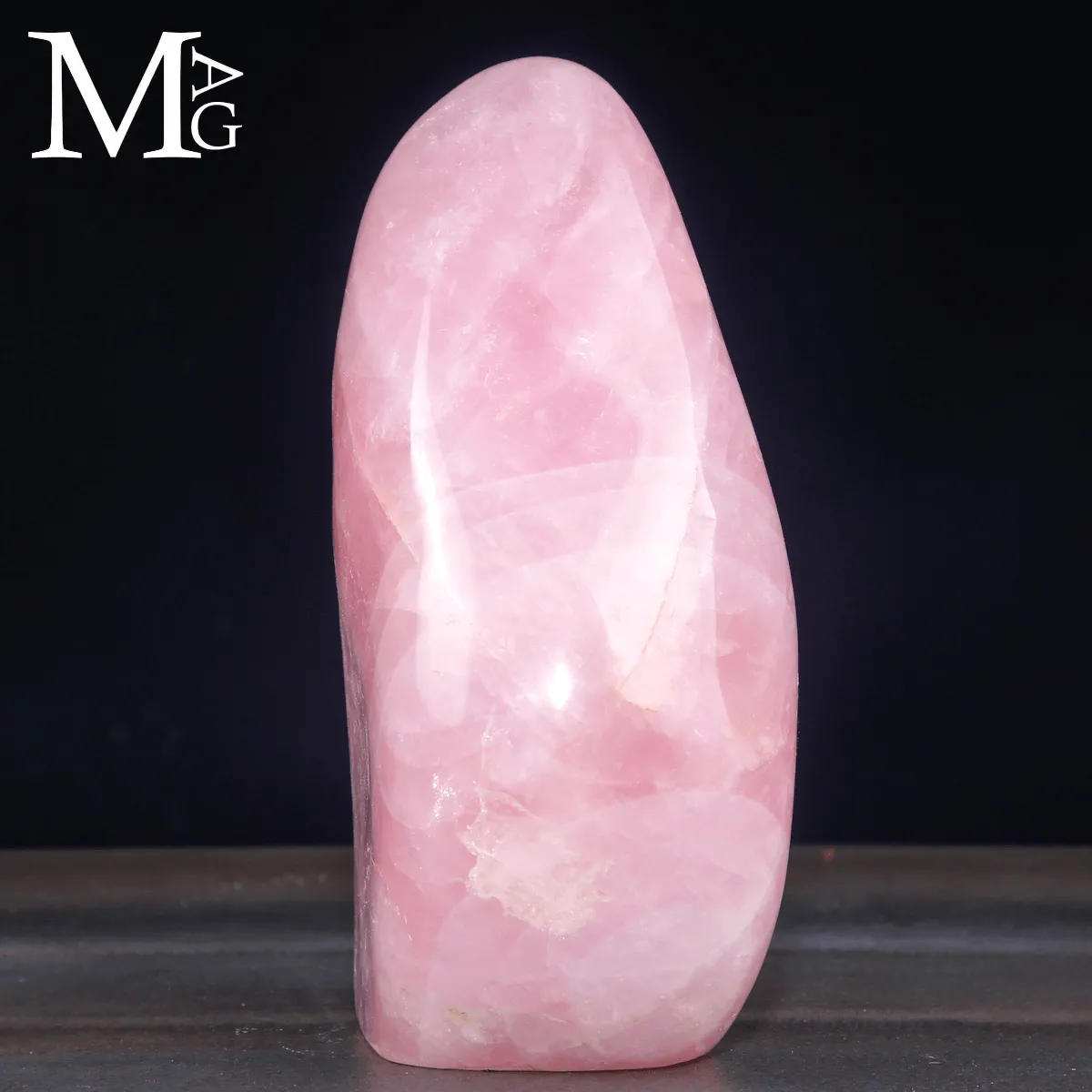 Quarzo Rosa del Madagascar - forma libera