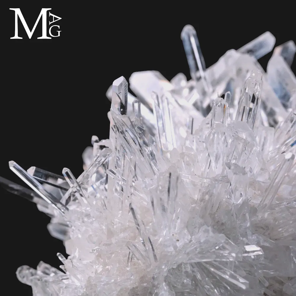 Drusa di Quarzo Aghiforme di Qualità Superiore – Santander, Colombia
