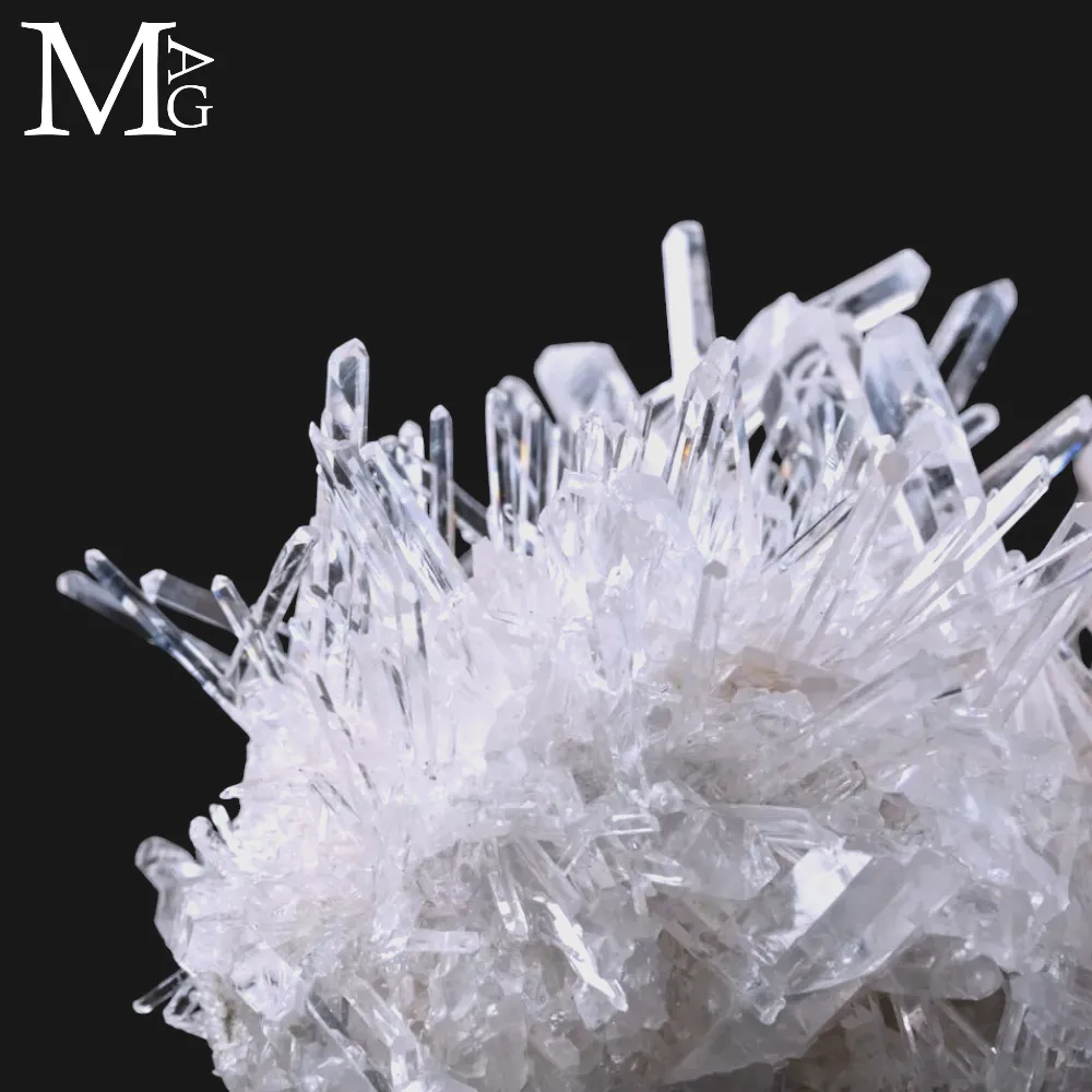 Drusa di Quarzo Aghiforme di Qualità Superiore – Santander, Colombia