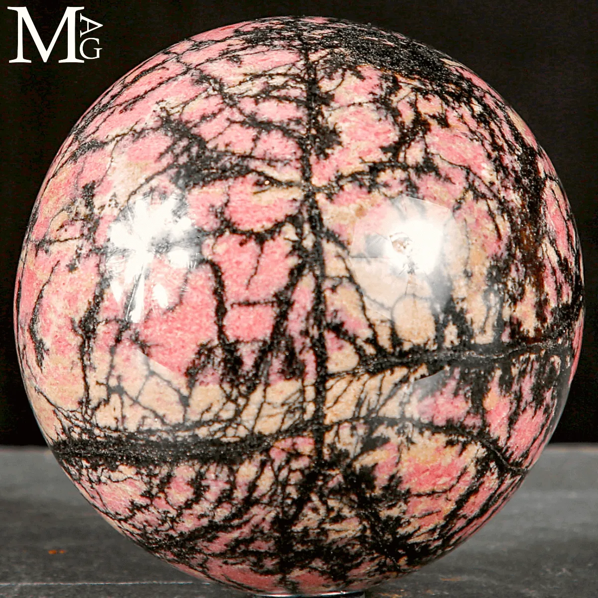 Sfera in Rodonite – Madagascar