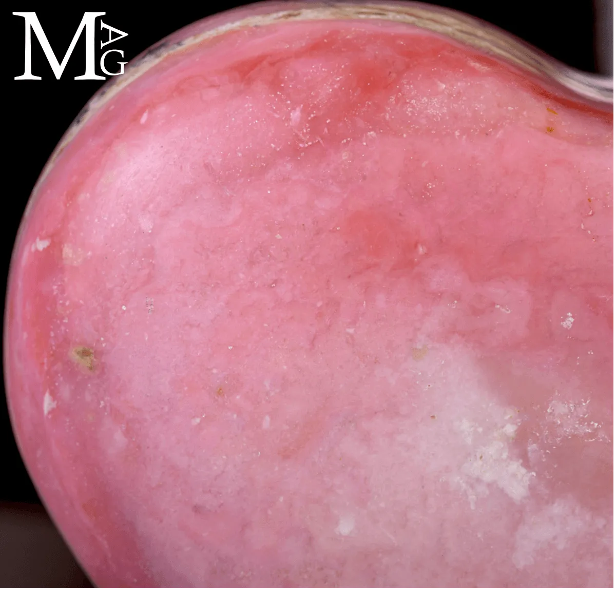 Cuore in Rodonite Rosa – Perù