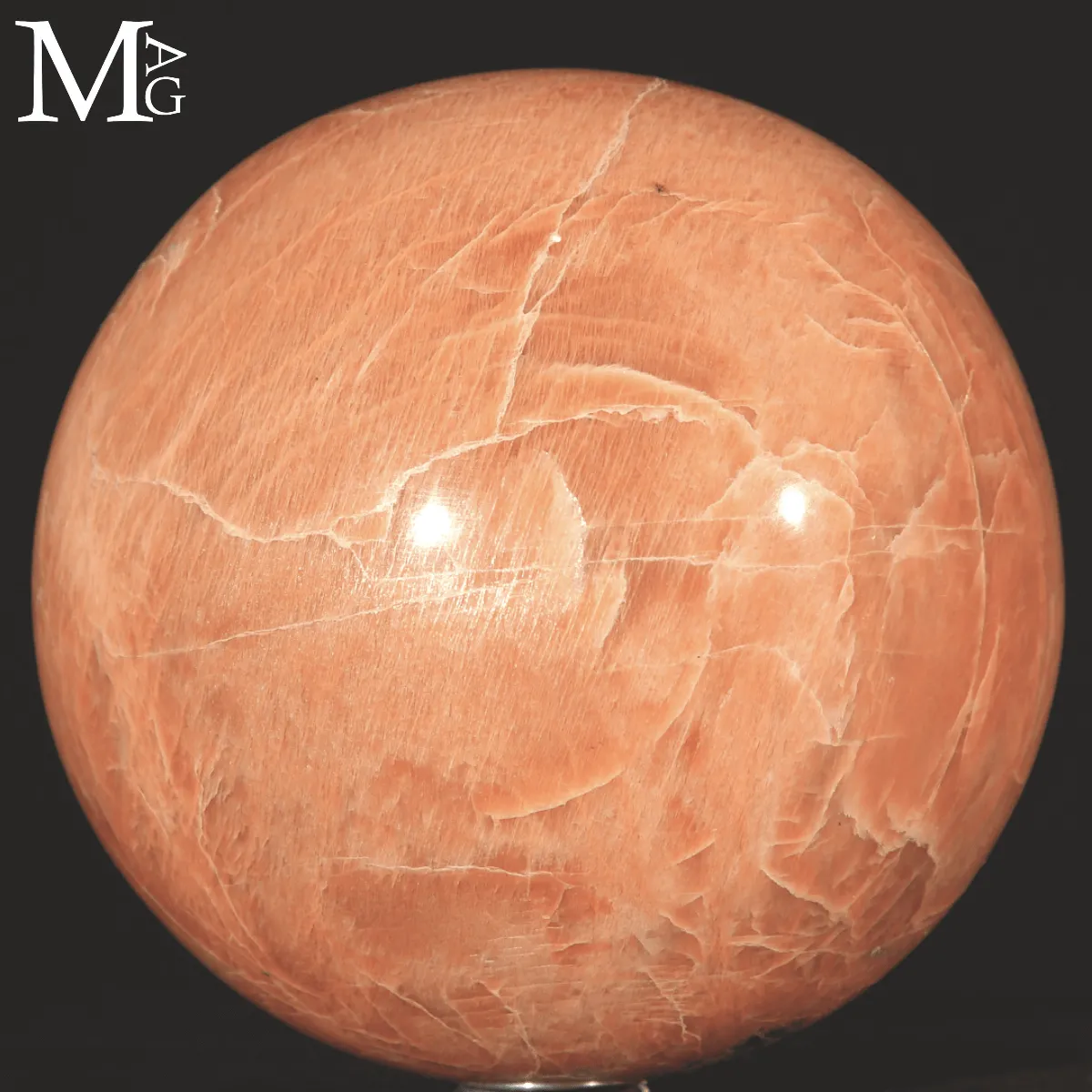Sfera Sunstone color Pesca.