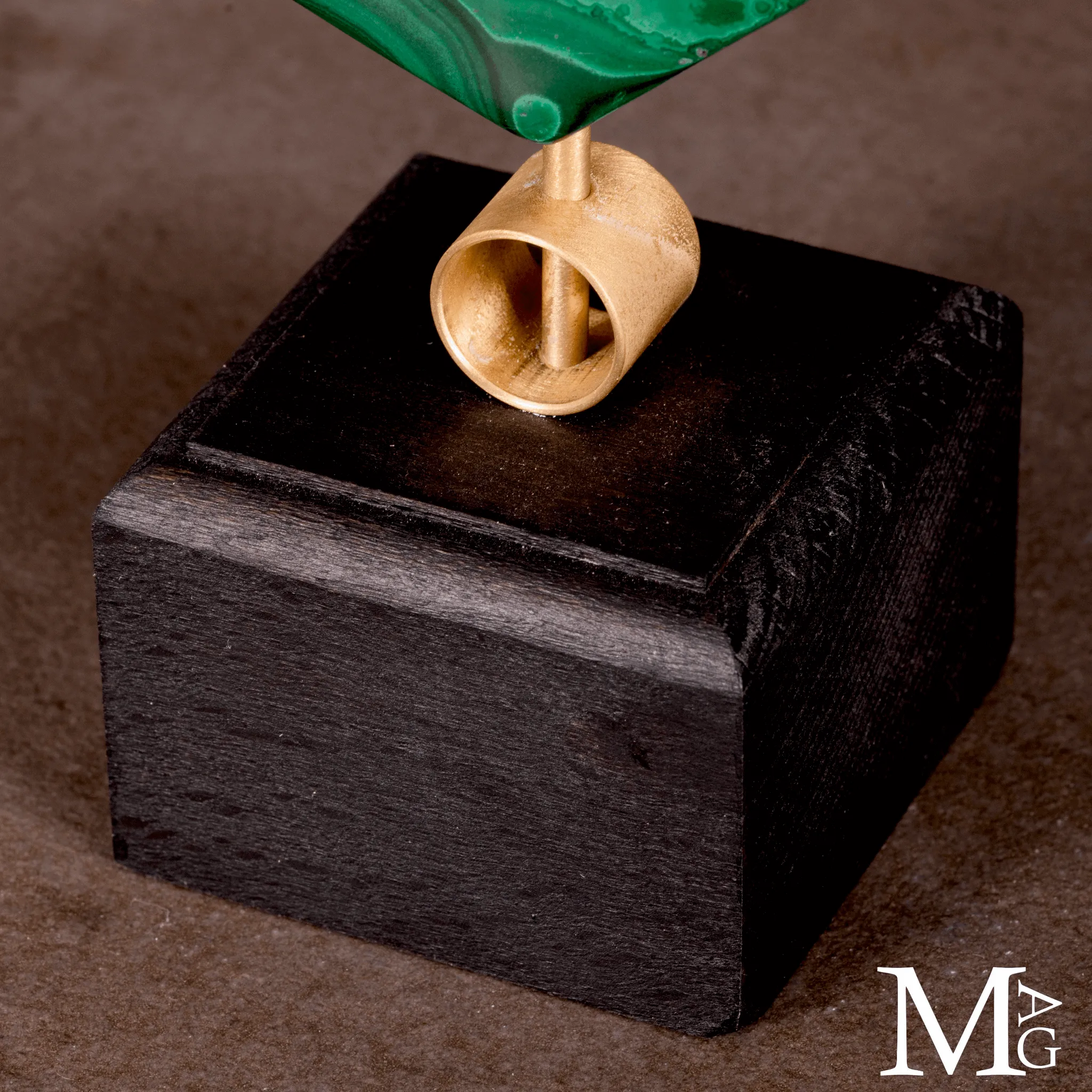 Malachite a Struttura Orbitale.