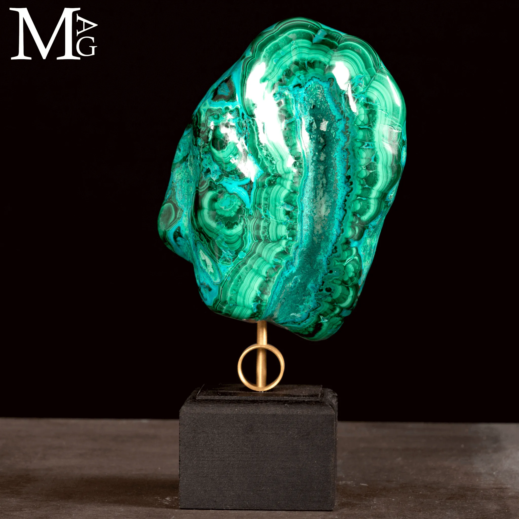 Formazione di Malachite e Crisocolla – Laguna Blue.
