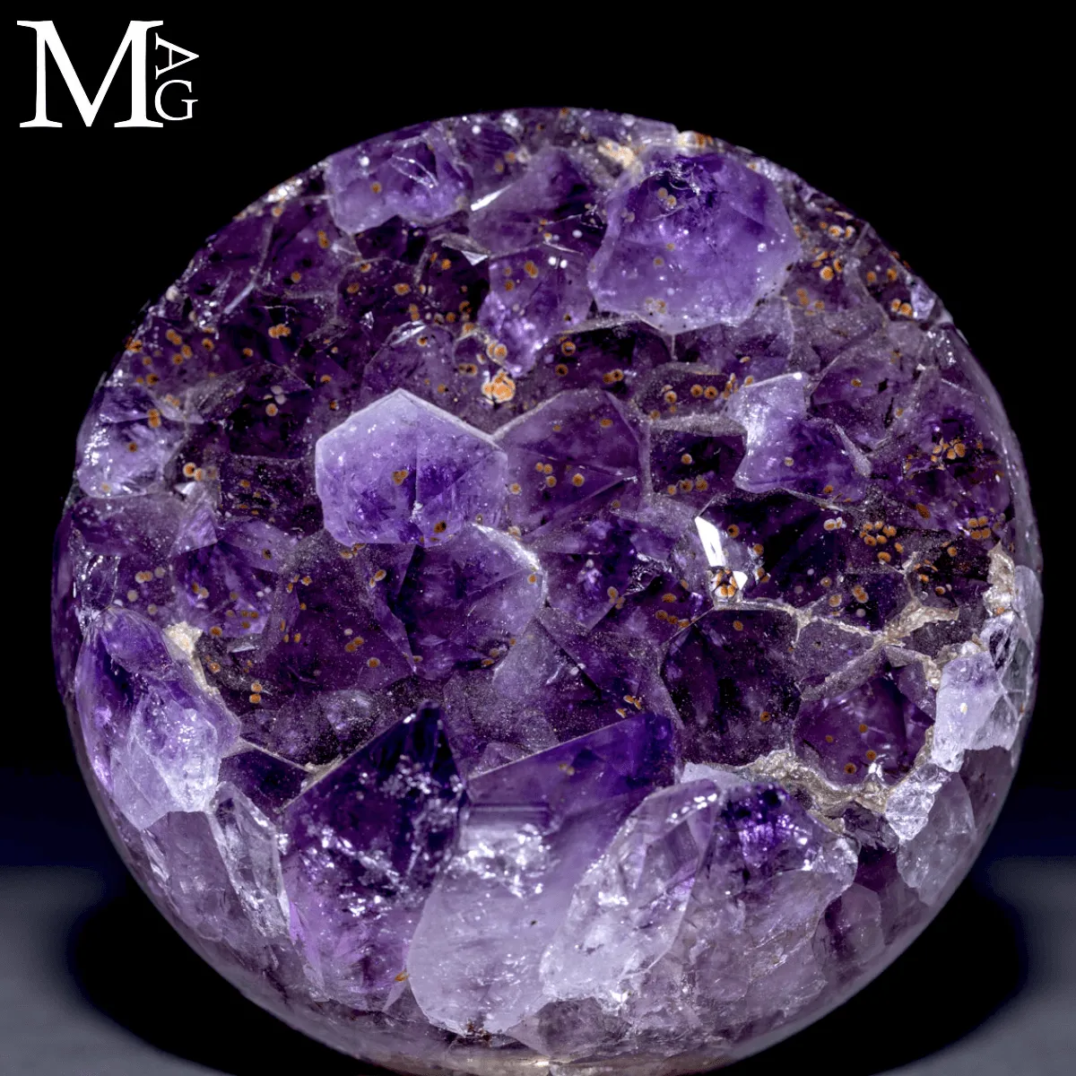 Sfera in Ametista - Drusa Naturale.