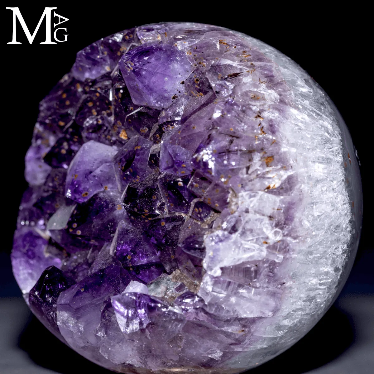 Sfera in Ametista - Drusa Naturale.