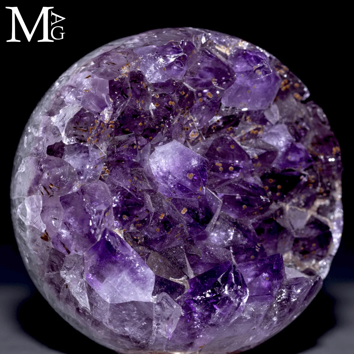 Sfera in Ametista - Drusa Naturale.
