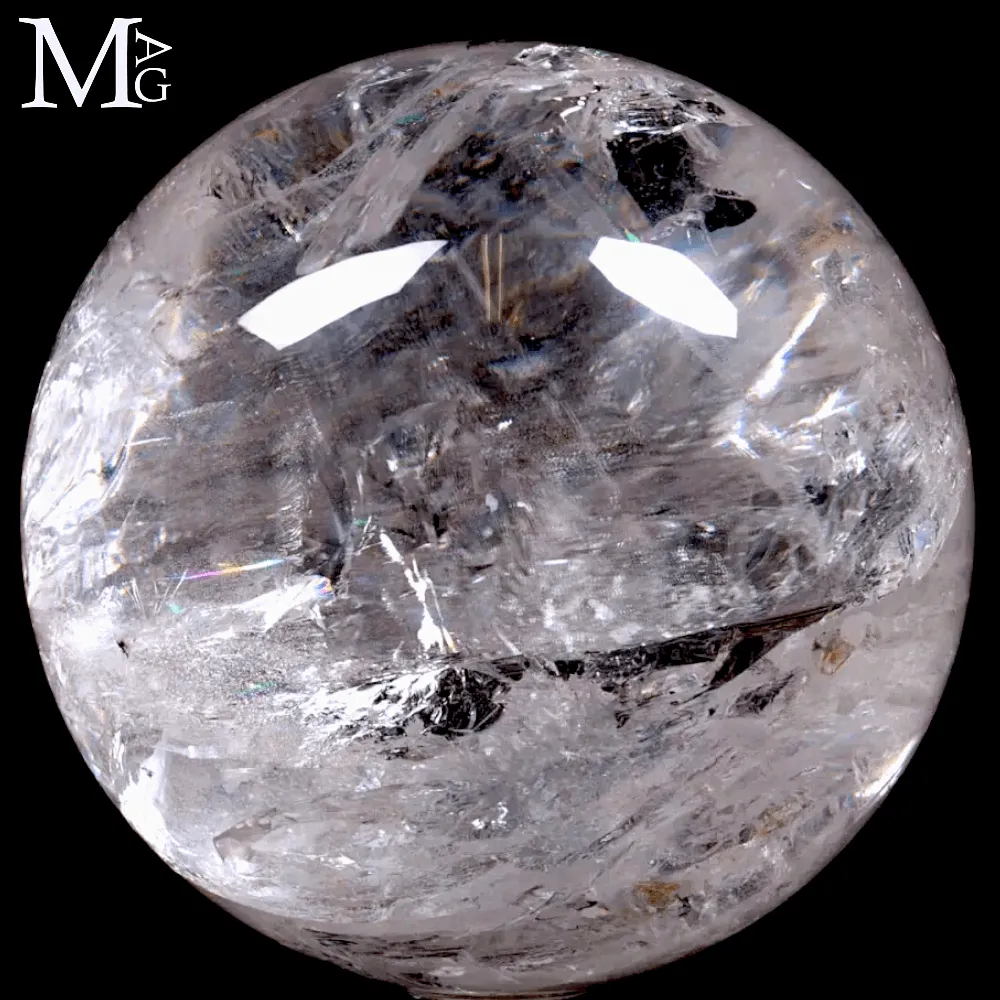 Sfera in Quarzo Ialino Gigante.