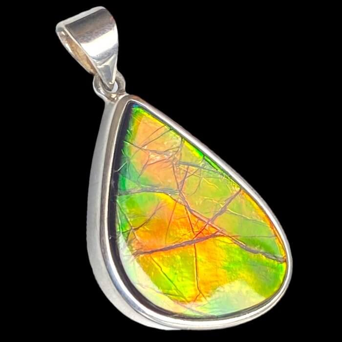 hanger met Ammolite Gem - AML-13