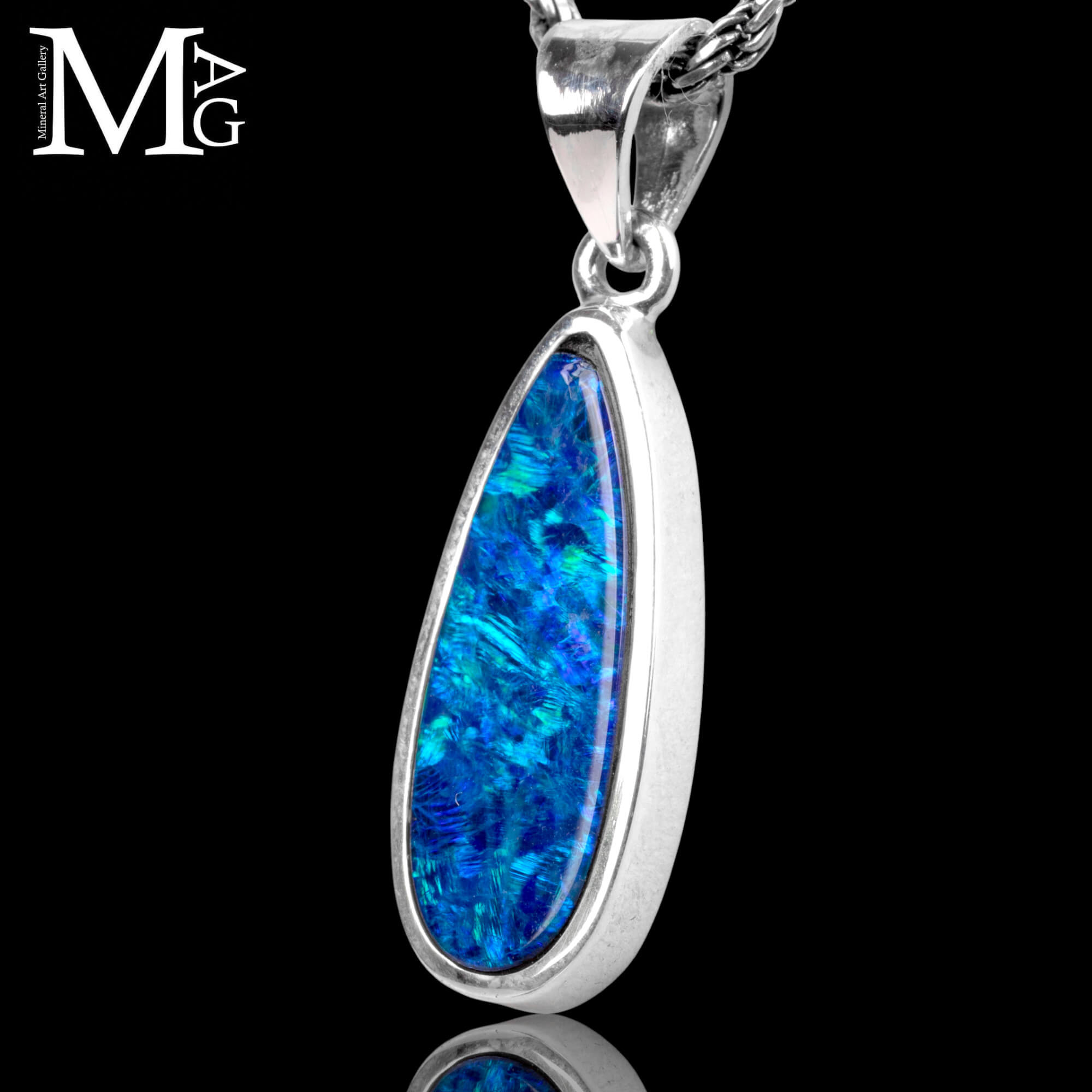 Braccialetto a goccia in opale bianco 925ForHer / Bracciale a maglie in argento sterling / Braccialetto in opale del sud-ovest / Braccialetto del sud-ovest realizzato negli Stati Uniti - Italia