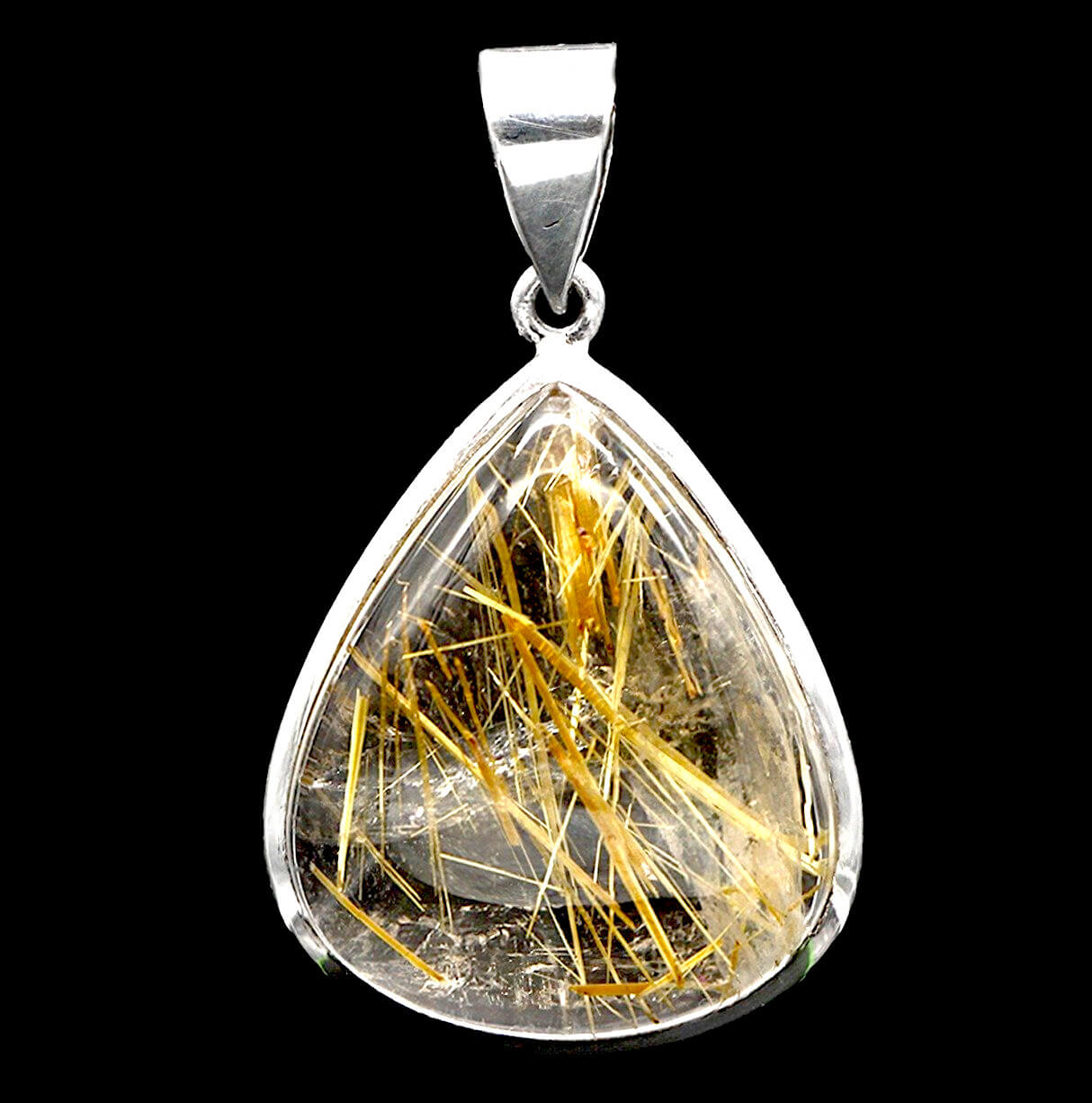 Quartz Rutile Naturel 64+ Carats - Pierre Précieuse Fantaisie, Certifiée GIL, Inde