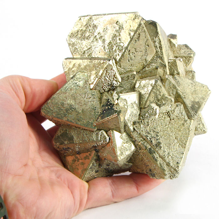 Octaèdres De Pyrite Pérou 